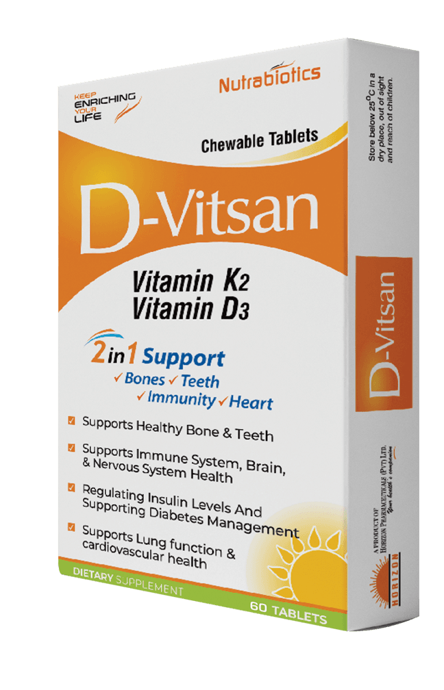D-vitsan tab — Front of Pack